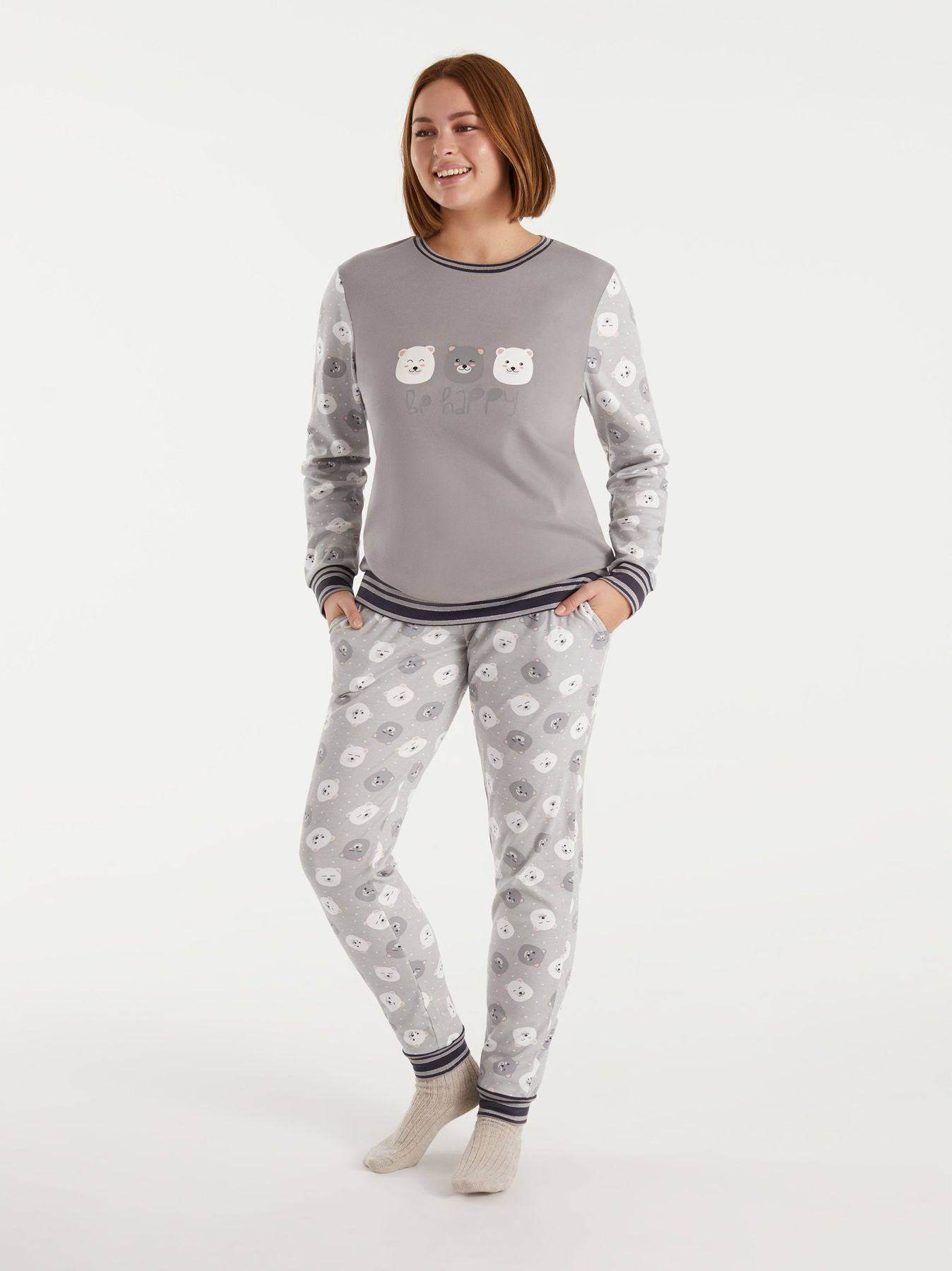 Pigiama Giro collo Donna N12452 Promise - evabiancheria