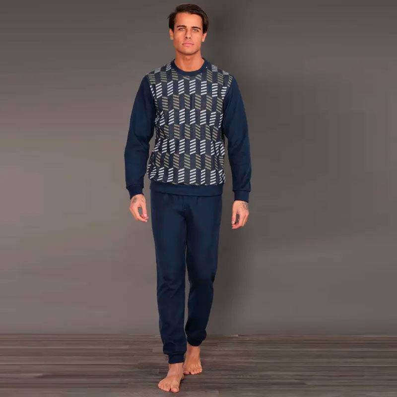 Pigiama Giro collo Uomo Clark 4609 Ferrucci - evabiancheria