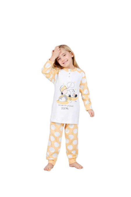 Pigiama Lungo Bimba H4643 Happy People evabiancheria