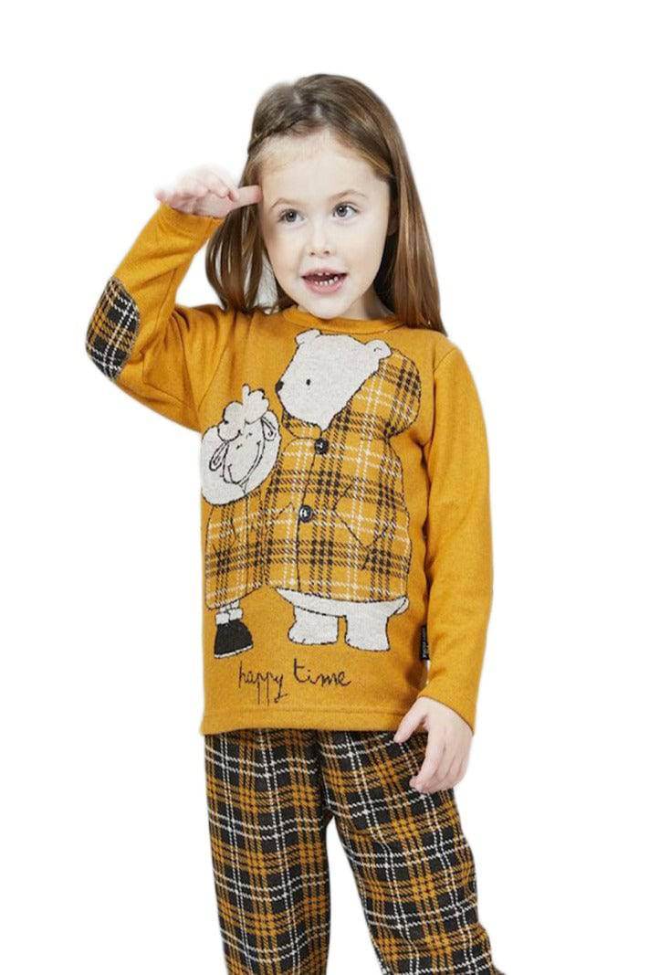 Pigiama Lungo Bimba H5074 Happy People - evabiancheria