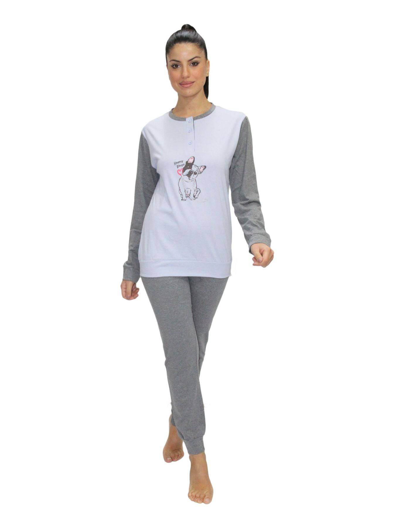 Pigiama Lungo Donna 251 PF No Name - evabiancheria