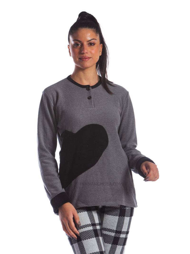 Pigiama Lungo Donna 3064 Mypi - evabiancheria