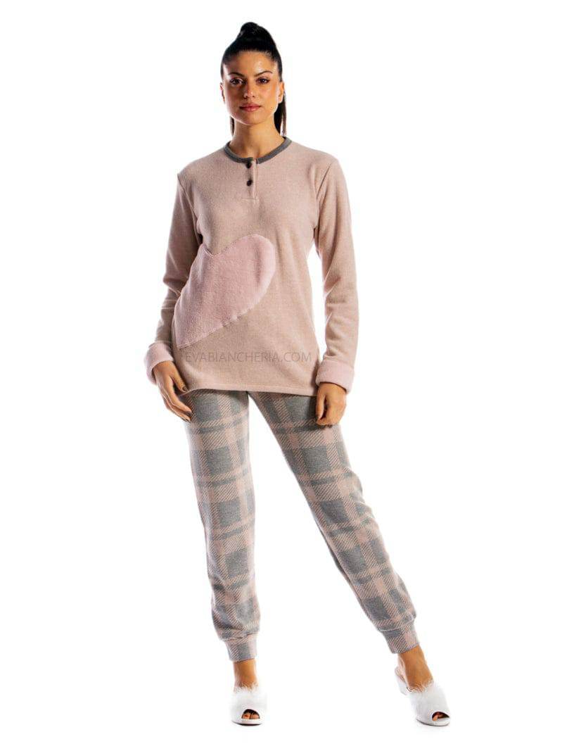 Pigiama Lungo Donna 3064 Mypi - evabiancheria