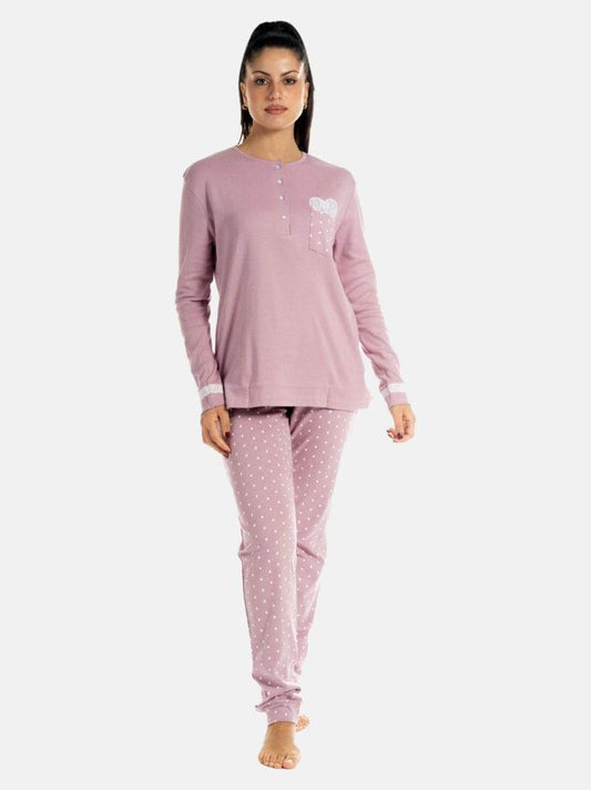 Pigiama Lungo Donna 3527 Mypi - evabiancheria