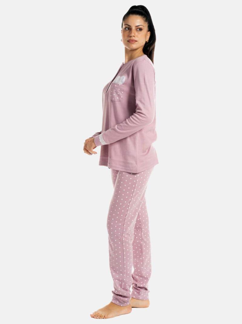Pigiama Lungo Donna 3527 Mypi - evabiancheria