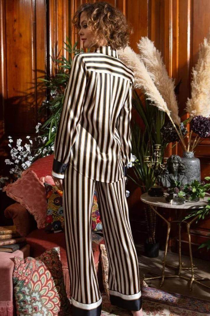 Pigiama Lungo Donna 4LAN5501 Marjolaine - evabiancheria