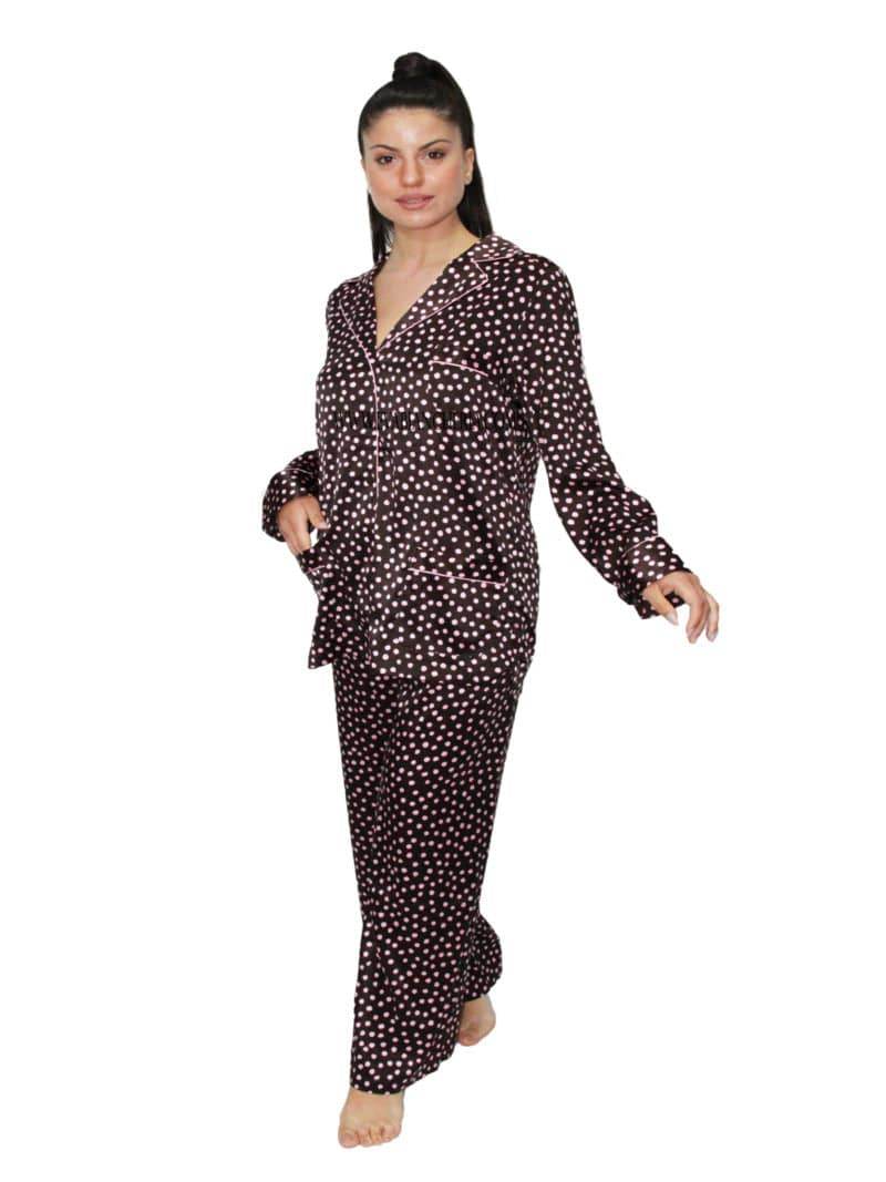 Pigiama Lungo Donna 4MIT5501 Marjolaine - evabiancheria