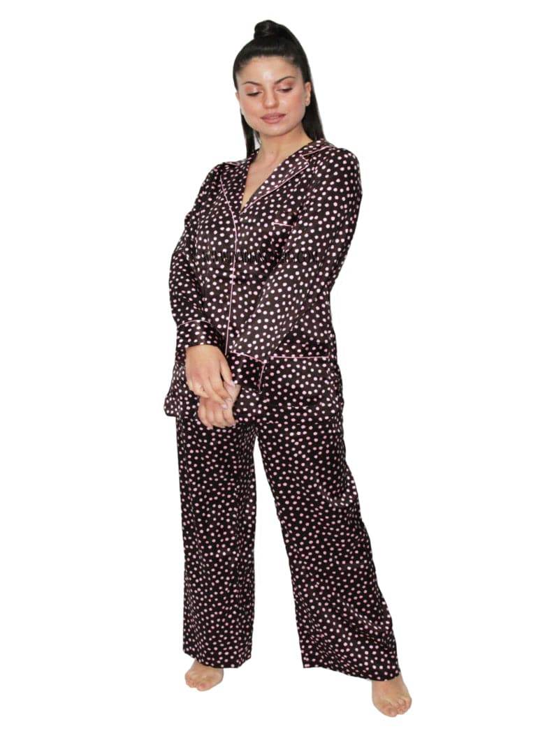 Pigiama Lungo Donna 4MIT5501 Marjolaine - evabiancheria