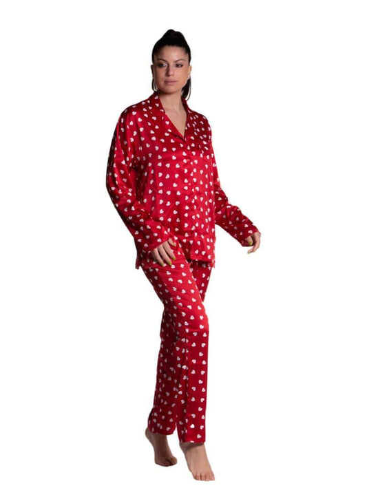 Pigiama Lungo Donna 55864 Admas - evabiancheria