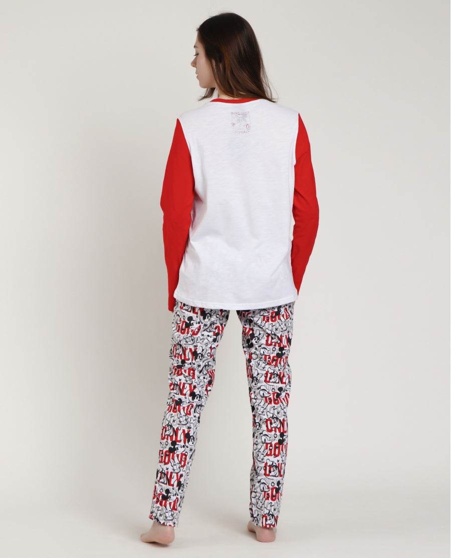 Pigiama Lungo Donna 62305 Disney - evabiancheria