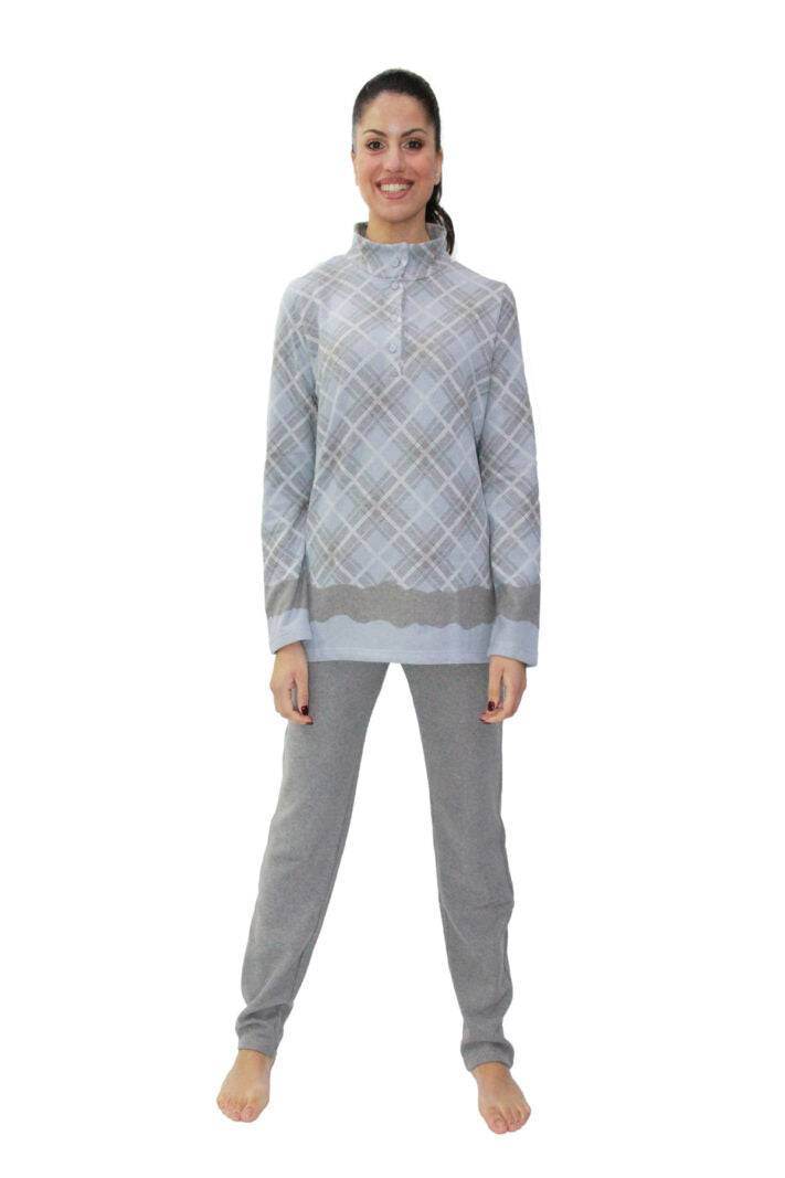 Pigiama Lungo Donna BURLINGTON Fida - evabiancheria