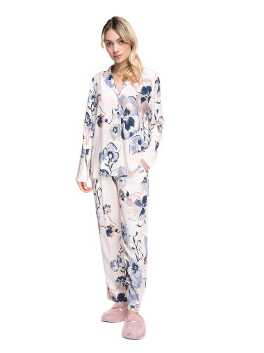 Pigiama Lungo Donna CARDAMONO 8221 Pepita - evabiancheria