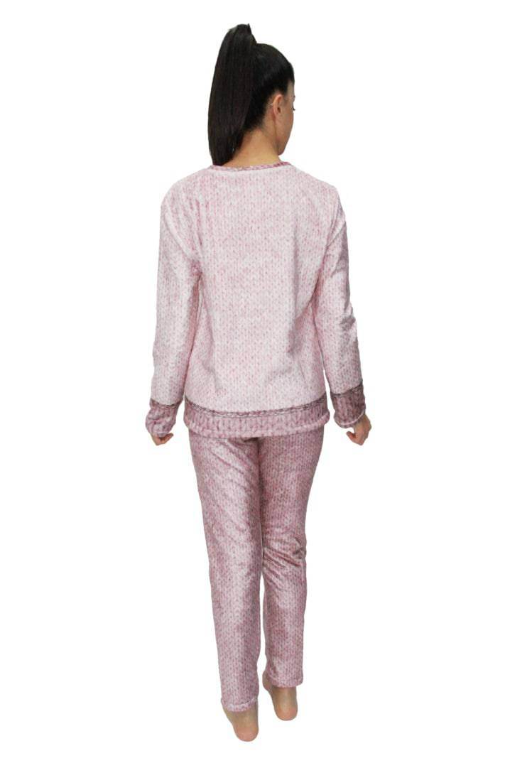 Pigiama Lungo Donna COCO PIG Stardust - evabiancheria