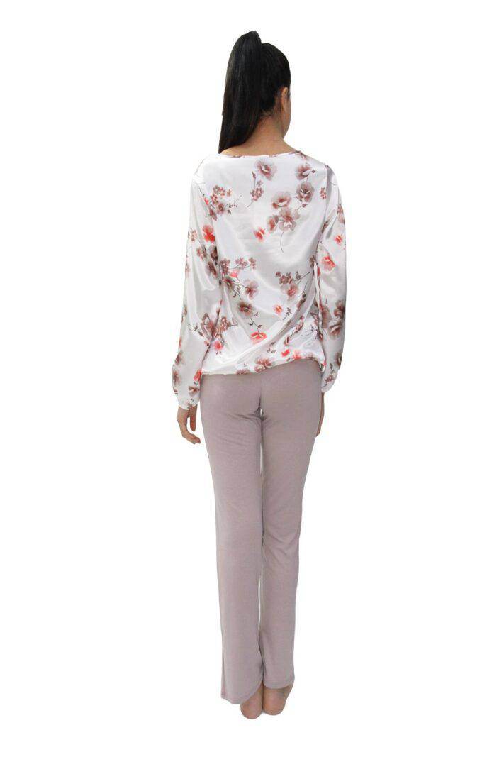 Pigiama Lungo Donna D1054 Amadine - evabiancheria