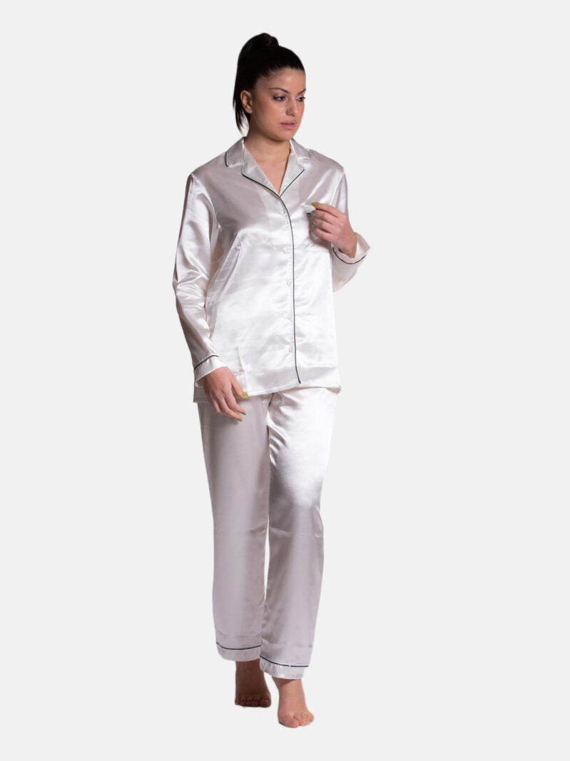Pigiama Lungo Donna D1325 Amadine - evabiancheria