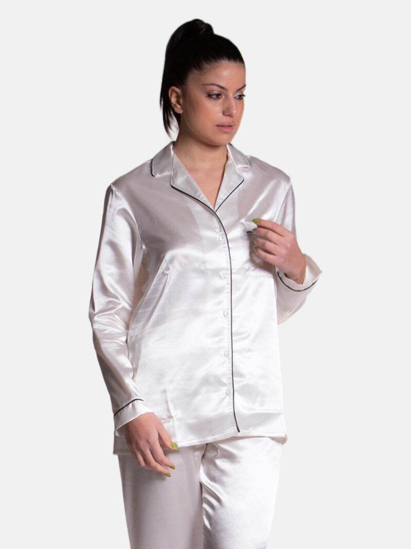 Pigiama Lungo Donna D1325 Amadine - evabiancheria