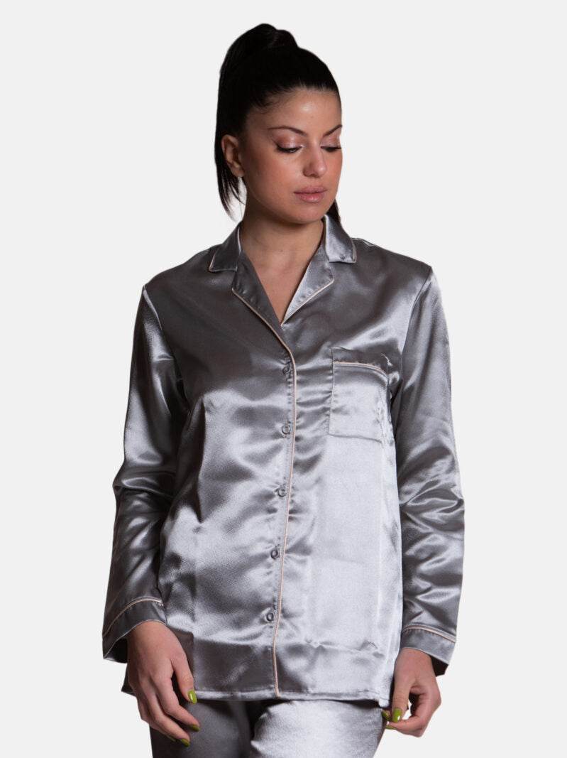 Pigiama Lungo Donna D1325 Amadine - evabiancheria