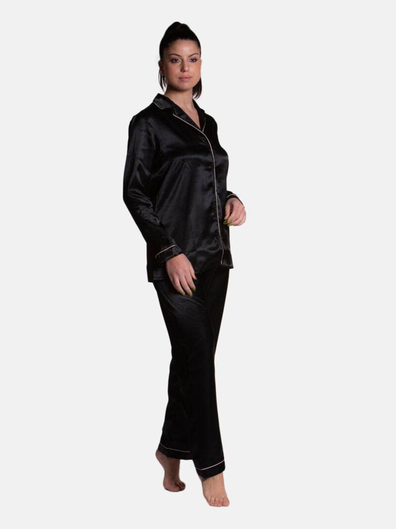 Pigiama Lungo Donna D1325 Amadine - evabiancheria