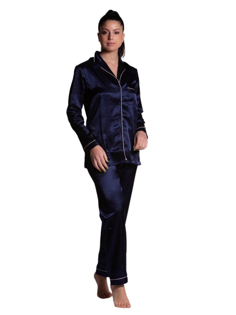 Pigiama Lungo Donna D1325 Amadine - evabiancheria