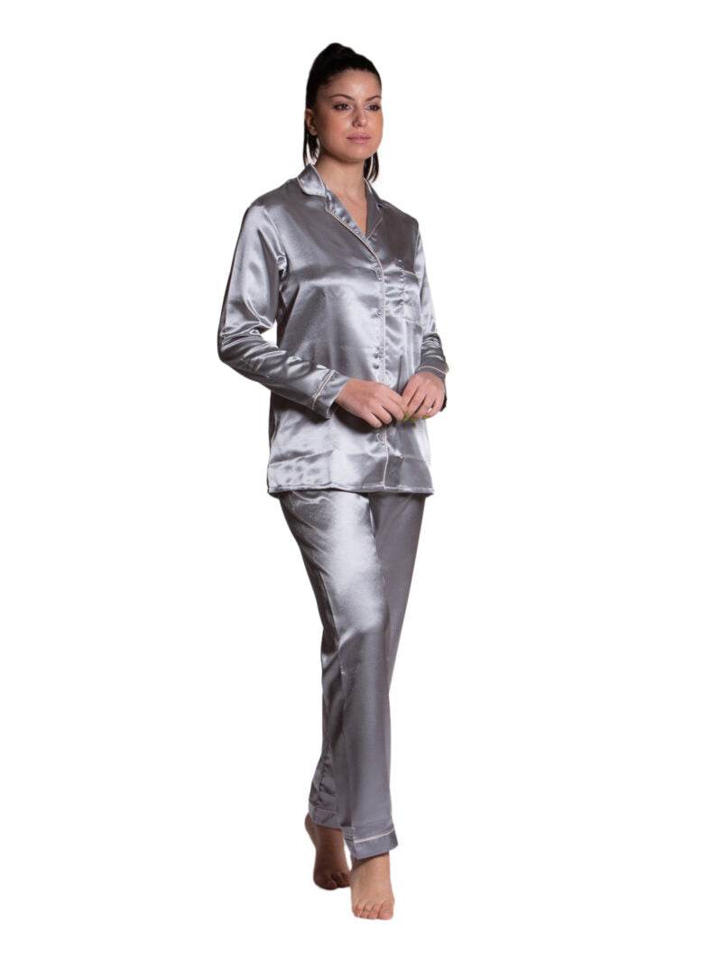 Pigiama Lungo Donna D1325 Amadine - evabiancheria