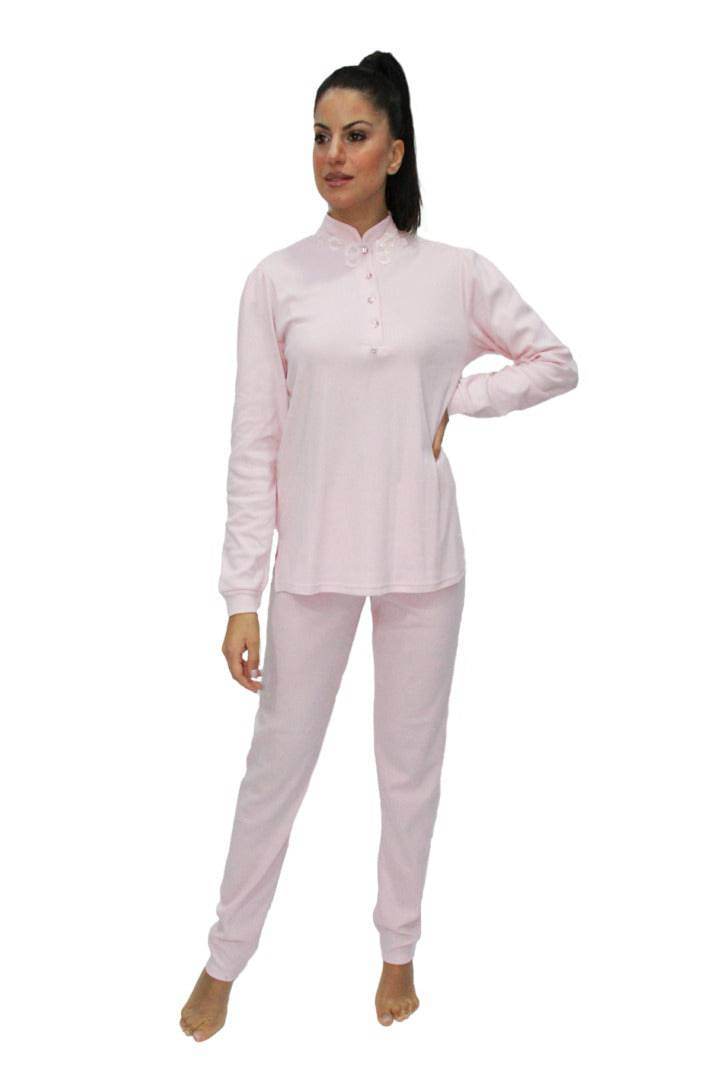Pigiama Lungo Donna D1605 Amadine - evabiancheria