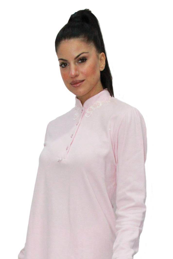 Pigiama Lungo Donna D1605 Amadine - evabiancheria
