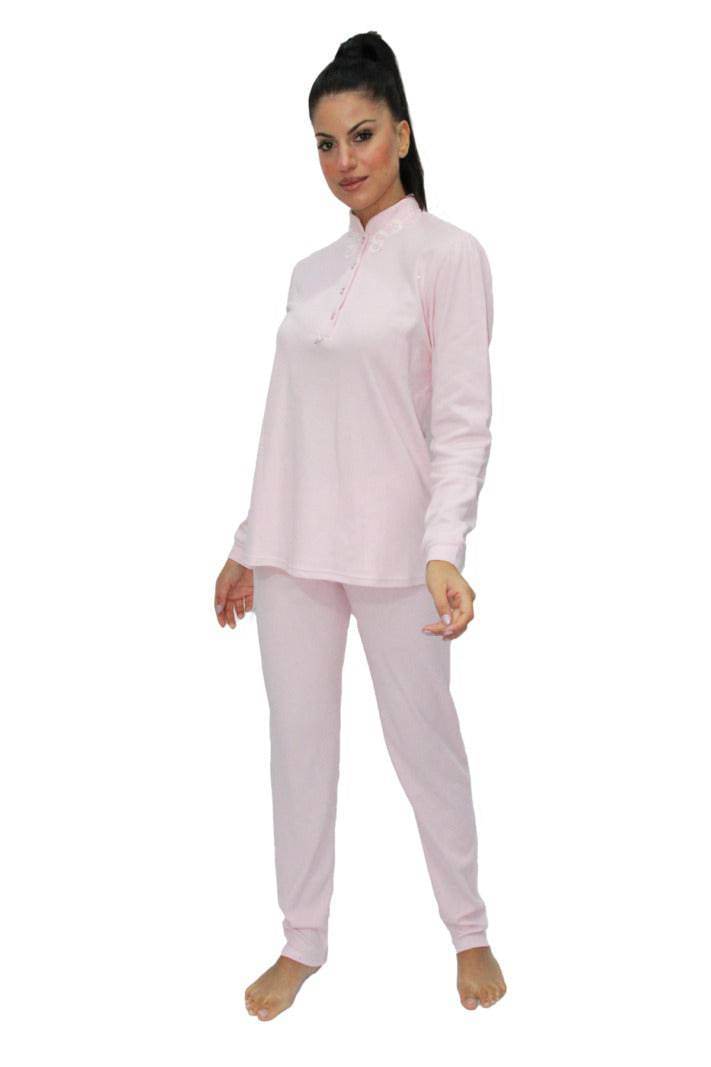 Pigiama Lungo Donna D1605 Amadine - evabiancheria