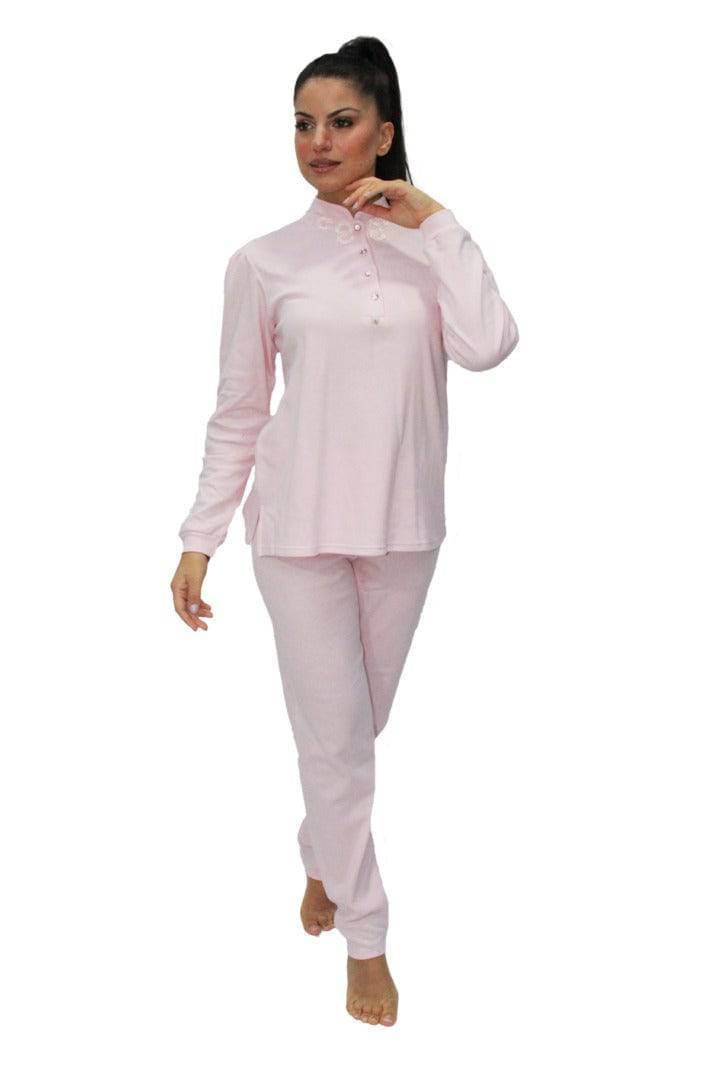 Pigiama Lungo Donna D1605 Amadine - evabiancheria
