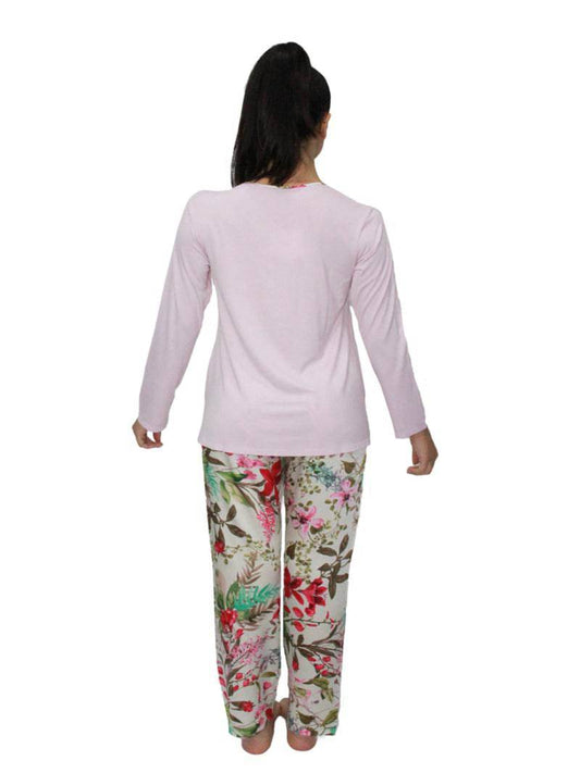 Pigiama Lungo Donna D1732 Amadine - evabiancheria
