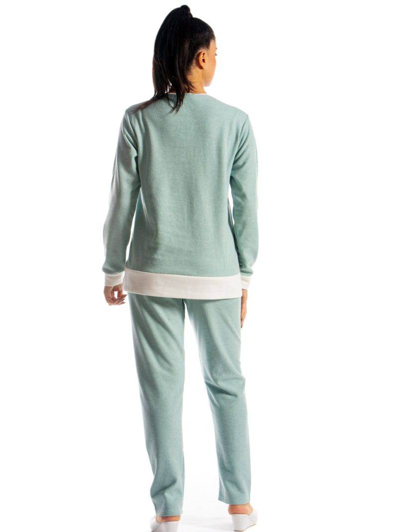 Pigiama Lungo Donna D1912 Amadine - evabiancheria