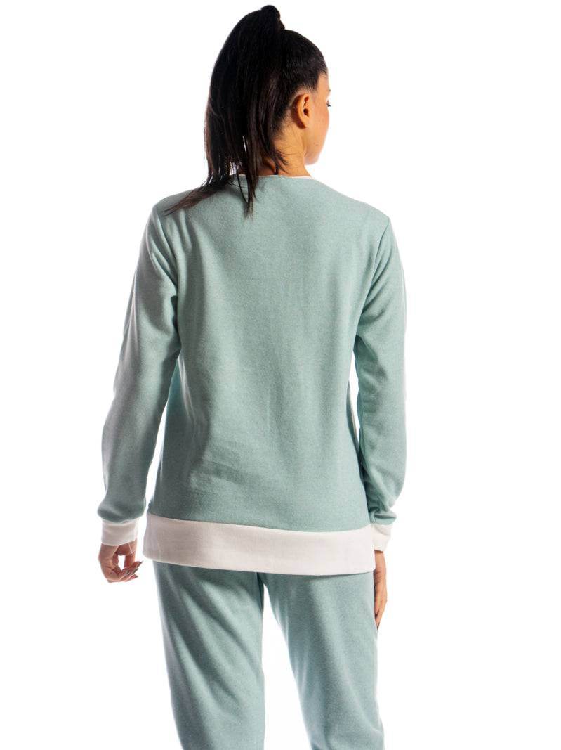 Pigiama Lungo Donna D1912 Amadine - evabiancheria