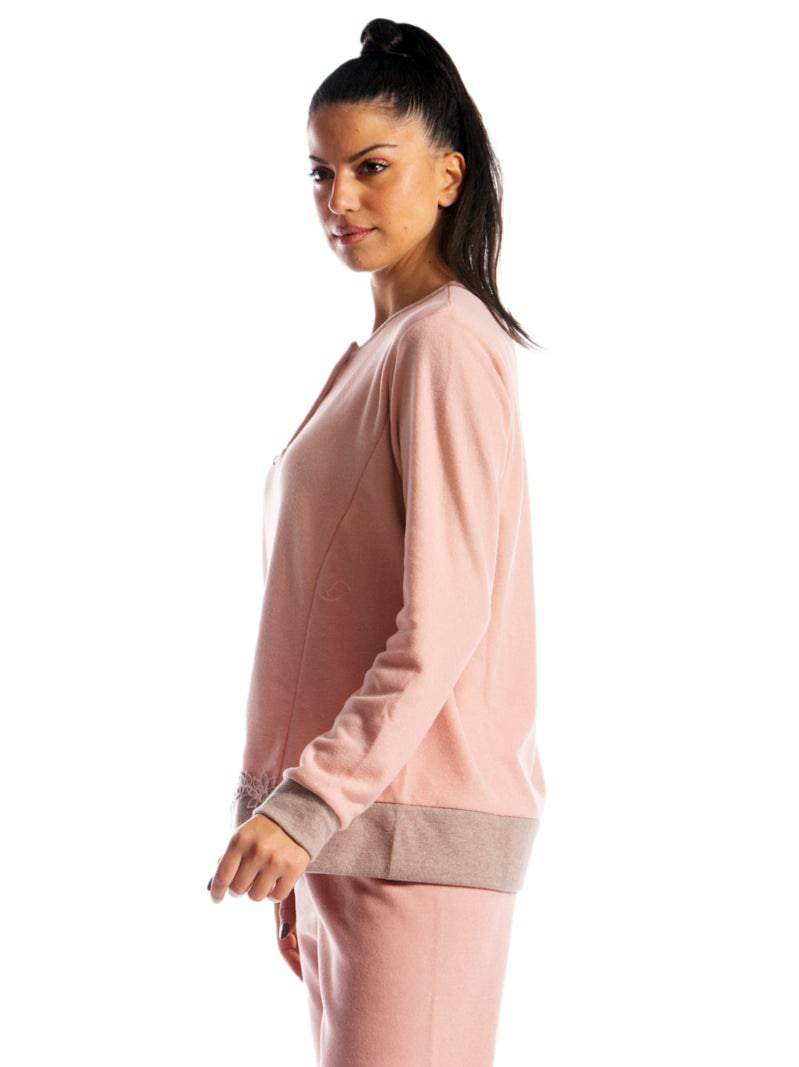 Pigiama Lungo Donna D1912 Amadine - evabiancheria