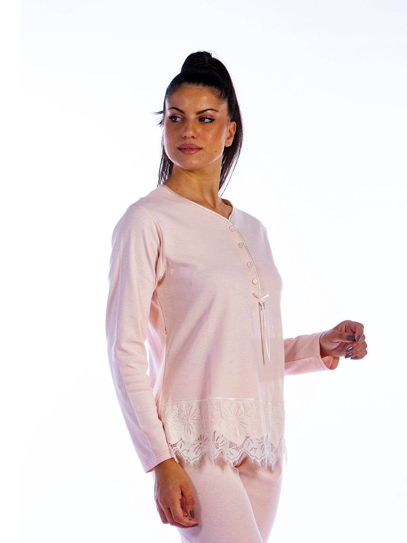 Pigiama Lungo Donna D1928 Amadine - evabiancheria