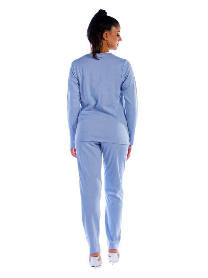 Pigiama Lungo Donna D1928 Amadine - evabiancheria