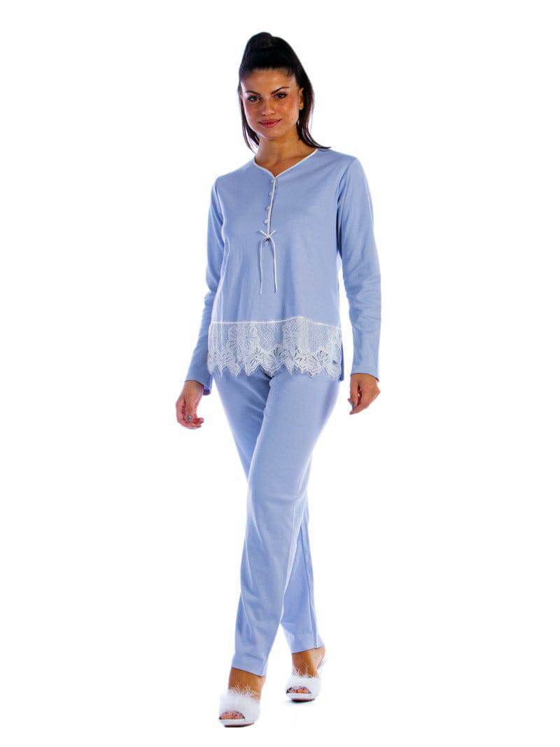 Pigiama Lungo Donna D1928 Amadine - evabiancheria