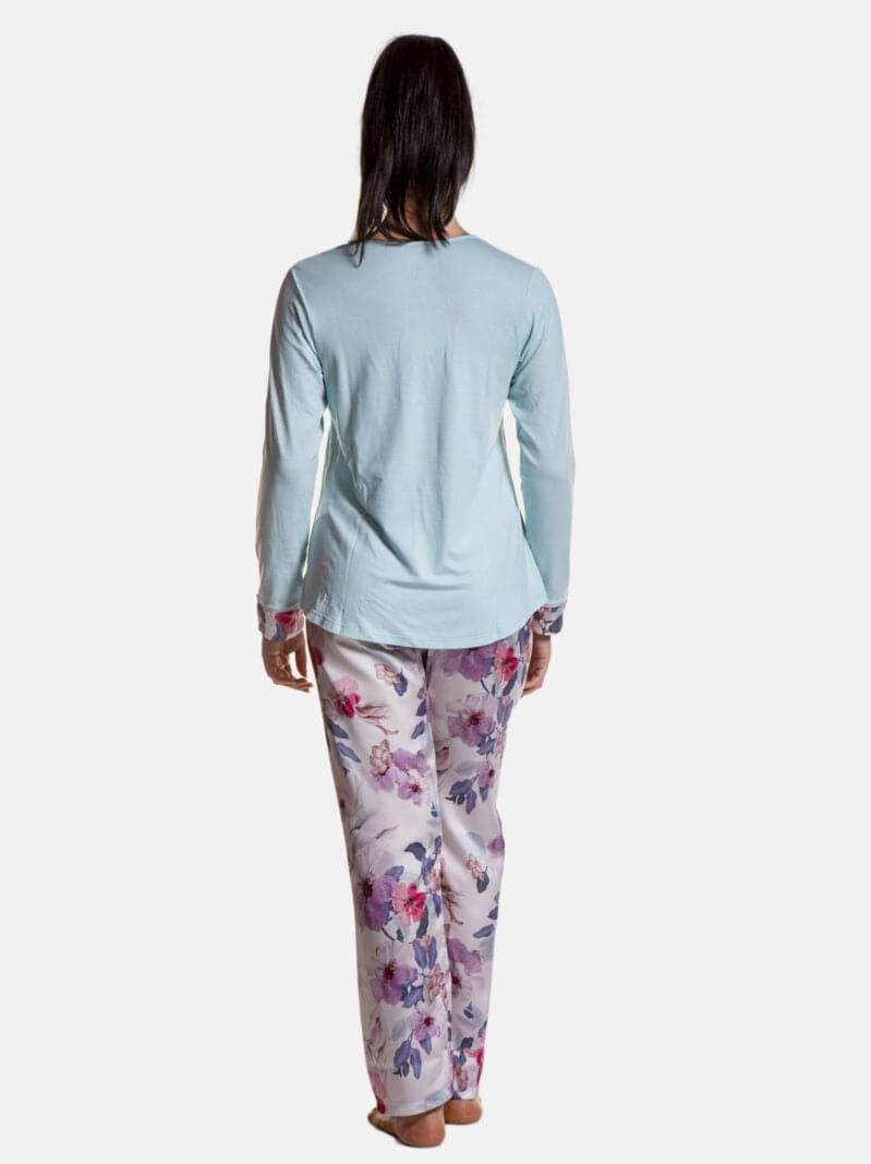Pigiama Lungo Donna D2039 Amadine - evabiancheria