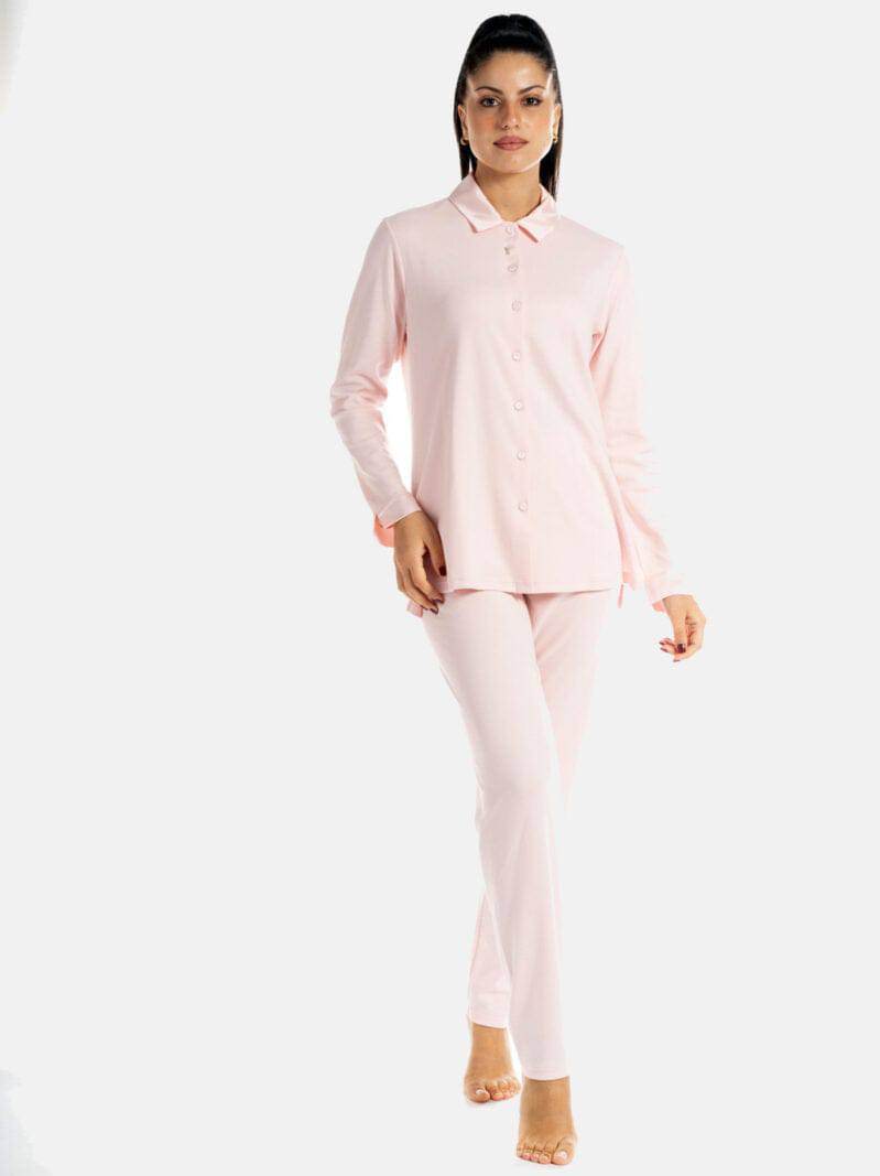 Pigiama Lungo Donna D2232 Amadine - evabiancheria