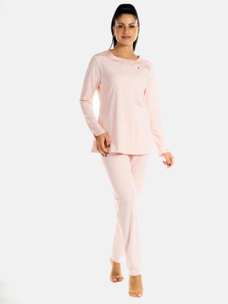 Pigiama Lungo Donna D2234 Amadine - evabiancheria