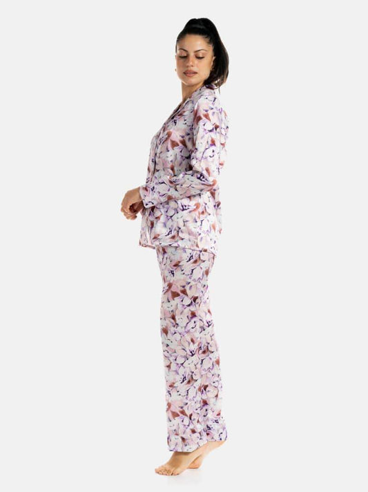 Pigiama Lungo Donna D2244 Amadine - evabiancheria