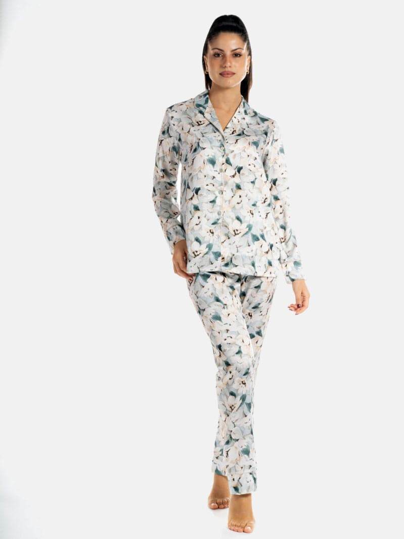 Pigiama Lungo Donna D2244 Amadine - evabiancheria