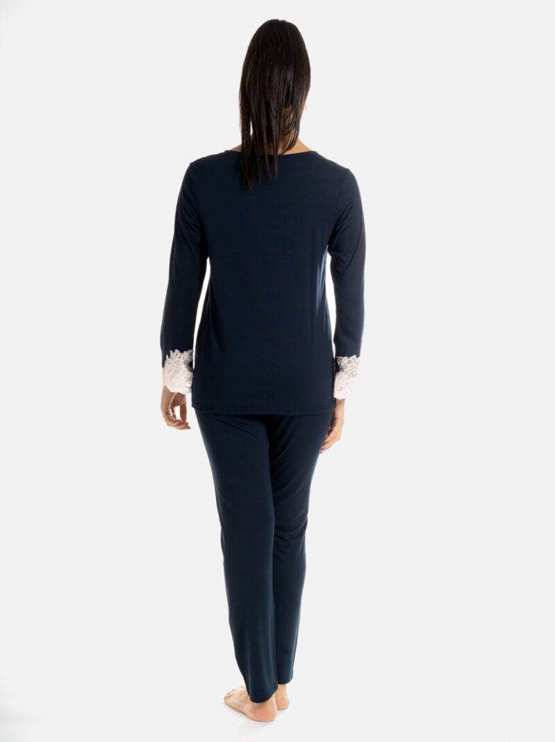 Pigiama Lungo Donna D2250 Amadine - evabiancheria