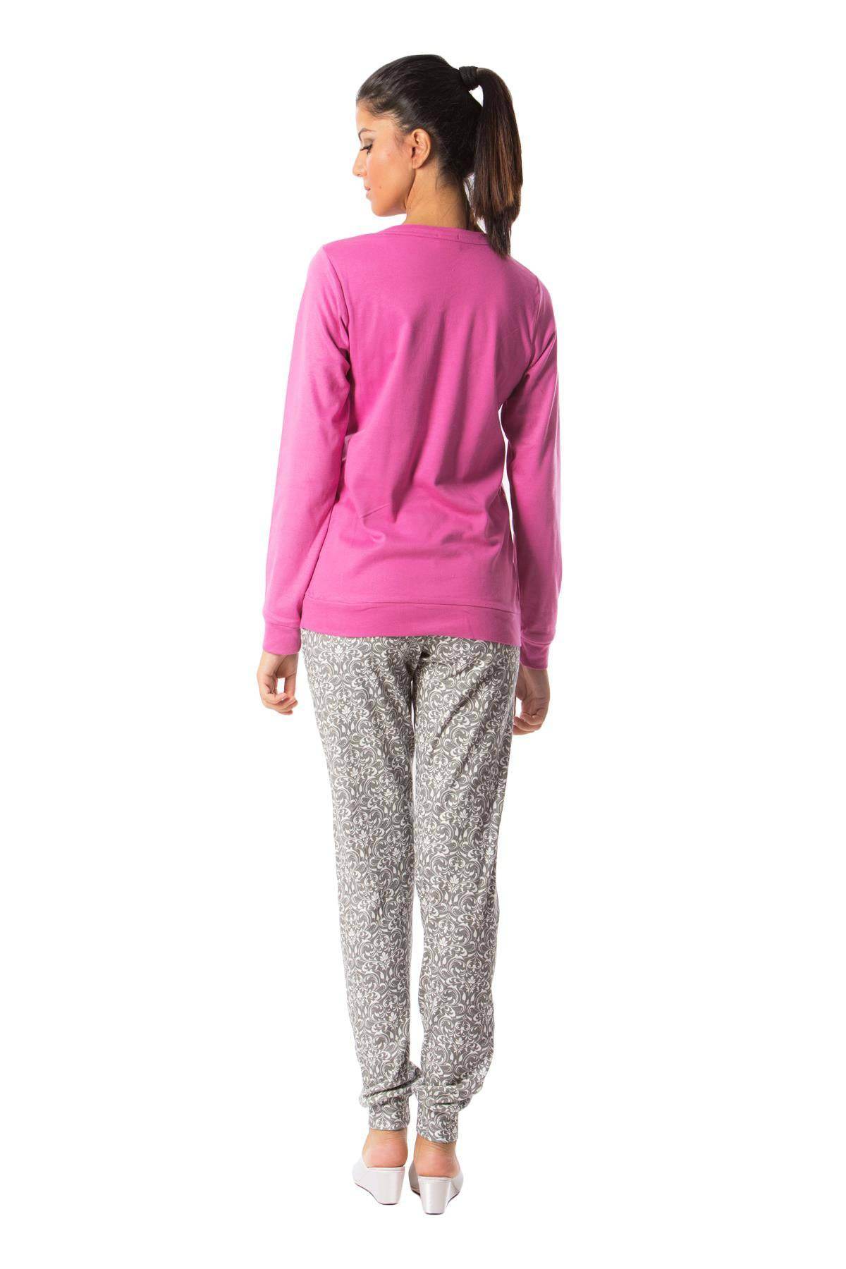 Pigiama Lungo Donna DADO 4415 Pepita - evabiancheria