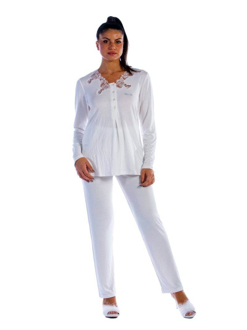 Pigiama Lungo Donna DL0050 Liu Jo Home - evabiancheria