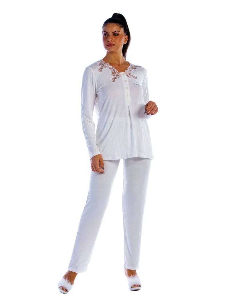 Pigiama Lungo Donna DL0050 Liu Jo Home - evabiancheria