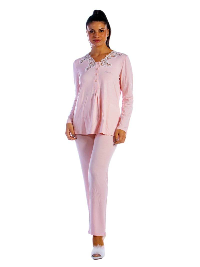 Pigiama Lungo Donna DL0050 Liu Jo Home - evabiancheria