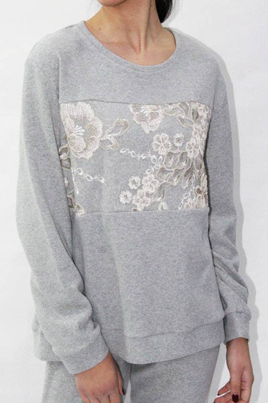 Pigiama Lungo Donna DL0051 Liu Jo Home - evabiancheria