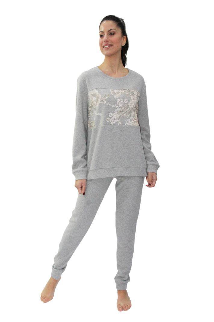 Pigiama Lungo Donna DL0051 Liu Jo Home - evabiancheria