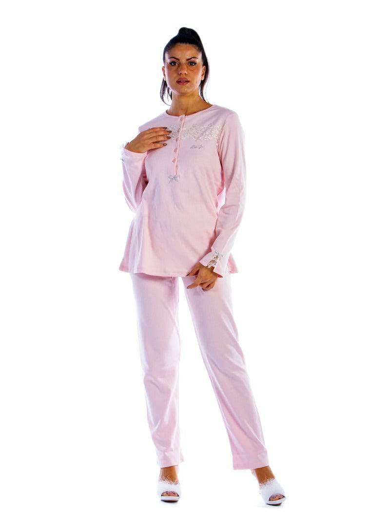 Pigiama Lungo Donna DL0170 Liu Jo Home - evabiancheria