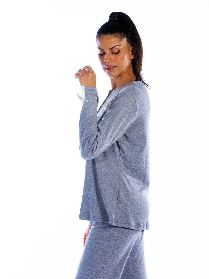 Pigiama Lungo Donna DL0170 Liu Jo Home - evabiancheria