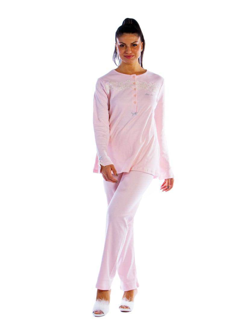 Pigiama Lungo Donna DL0170 Liu Jo Home - evabiancheria